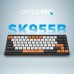 Клавиатура OfficePro SK955B Wireless/Bluetooth Black (SK955B)