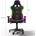 Кресло игровое GamePro Hero RGB Black (GC-700-Black)