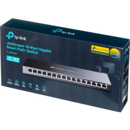 Коммутатор сетевой TP-Link TL-SG2016P