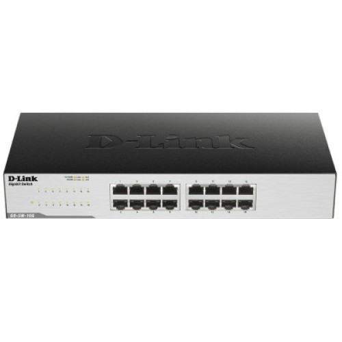 Коммутатор сетевой D-Link GO-SW-16G