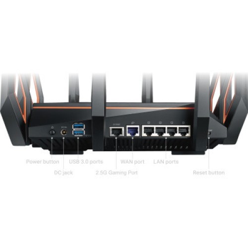 Маршрутизатор ASUS GT-AX11000 (90IG04H0-MU9G00)