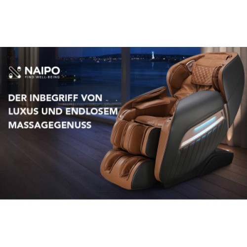 Массажное кресло NAIPO MGC-A350(Brown)