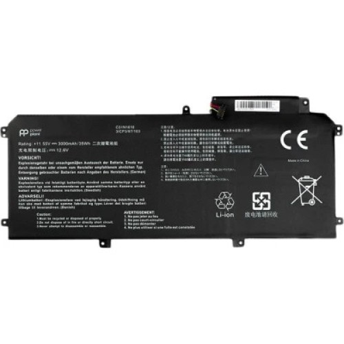 Аккумулятор для ноутбука ASUS ZenBook UX330 C31N1610, 4680mAh (54Wh), 3cell, 11.55V, Li-Pol (A47881)