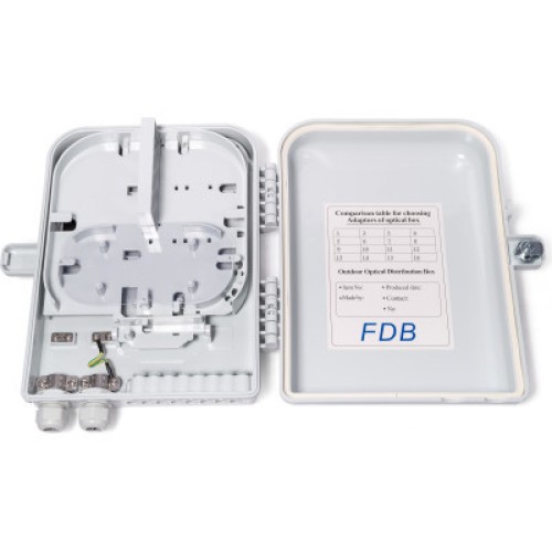 Оптический бокс RCI FOB-04-16 + касета для LGX подільника (max 1/16) (FOB-04-16)