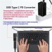 Переходник PD 100W USB-C F to DC Male Jack square mouth Lenovo Thinkpad ST-Lab (PD100W-Lenovo)