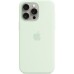 Чехол для мобильного телефона Apple iPhone 15 Pro Max Silicone Case with MagSafe - Soft Mint,Model A3126 (MWNQ3ZM/A) Чехол для мобильного телефона Apple iPhone 15 Pro Max Silicone Case with MagSafe - Soft Mint,Model A3126 (MWNQ3ZM/A)