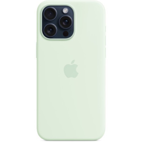 Чехол для мобильного телефона Apple iPhone 15 Pro Max Silicone Case with MagSafe - Soft Mint,Model A3126 (MWNQ3ZM/A) Чехол для мобильного телефона Apple iPhone 15 Pro Max Silicone Case with MagSafe - Soft Mint,Model A3126 (MWNQ3ZM/A)