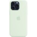 Чехол для мобильного телефона Apple iPhone 15 Pro Max Silicone Case with MagSafe - Soft Mint,Model A3126 (MWNQ3ZM/A) Чехол для мобильного телефона Apple iPhone 15 Pro Max Silicone Case with MagSafe - Soft Mint,Model A3126 (MWNQ3ZM/A)