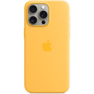 Чохол до мобільного телефона Apple iPhone 15 Pro Max Silicone Case with MagSafe - Sunshine,Model A3126 (MWNP3ZM/A)