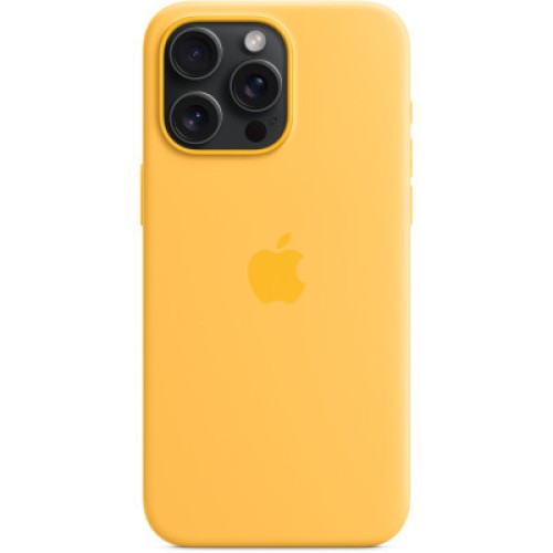 Чехол для мобильного телефона Apple iPhone 15 Pro Max Silicone Case with MagSafe - Sunshine,Model A3126 (MWNP3ZM/A) Чехол для мобильного телефона Apple iPhone 15 Pro Max Silicone Case with MagSafe - Sunshine,Model A3126 (MWNP3ZM/A)