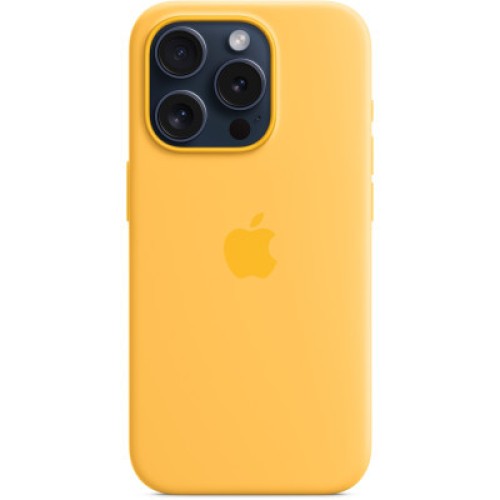 Чехол для мобильного телефона Apple iPhone 15 Pro Silicone Case with MagSafe - Sunshine,Model A3125 (MWNK3ZM/A) Чехол для мобильного телефона Apple iPhone 15 Pro Silicone Case with MagSafe - Sunshine,Model A3125 (MWNK3ZM/A)