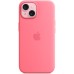 Чехол для мобильного телефона Apple iPhone 15 Silicone Case with MagSafe Pink, Model A3123 (MWN93ZM/A) Чехол для мобильного телефона Apple iPhone 15 Silicone Case with MagSafe Pink, Model A3123 (MWN93ZM/A)