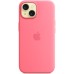 Чехол для мобильного телефона Apple iPhone 15 Silicone Case with MagSafe Pink, Model A3123 (MWN93ZM/A) Чехол для мобильного телефона Apple iPhone 15 Silicone Case with MagSafe Pink, Model A3123 (MWN93ZM/A)