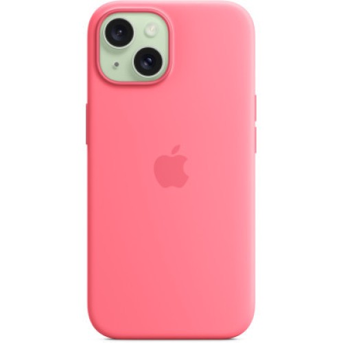 Чехол для мобильного телефона Apple iPhone 15 Silicone Case with MagSafe Pink, Model A3123 (MWN93ZM/A) Чехол для мобильного телефона Apple iPhone 15 Silicone Case with MagSafe Pink, Model A3123 (MWN93ZM/A)