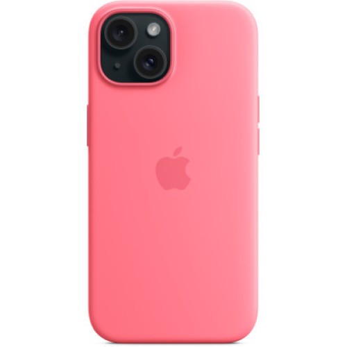 Чехол для мобильного телефона Apple iPhone 15 Silicone Case with MagSafe Pink, Model A3123 (MWN93ZM/A) Чехол для мобильного телефона Apple iPhone 15 Silicone Case with MagSafe Pink, Model A3123 (MWN93ZM/A)