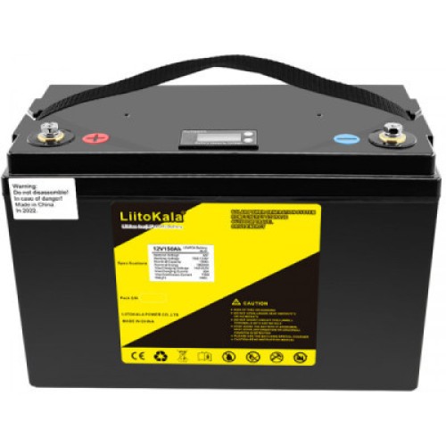 Батарея LiFePo4 Liitokala LiFePO4 12V-150Ah(4S2P) LCD (12V150Ah(4S2P) LiFePO4LCD)