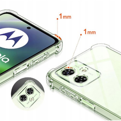 Чехол для мобильного телефона BeCover Anti-Shock Motorola Moto G54 / G54 Power Clear (710610)