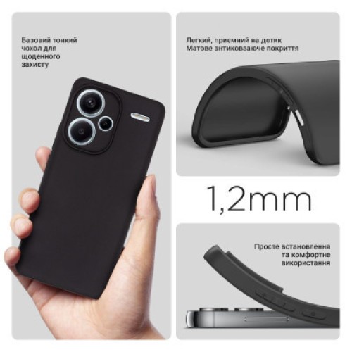Чехол для мобильного телефона BeCover Xiaomi Redmi Note 13 Pro Plus 5G Black (710917)