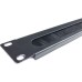 Кабельный организатор 19" 1U со щеткой Eserver (WT-2154B)