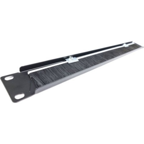 Кабельный организатор 19" 1U со щеткой Eserver (WT-2154B)