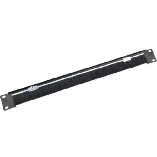 Кабельный организатор Eserver 19" 1U со щеткой, с одной стороны (WT-2154A)