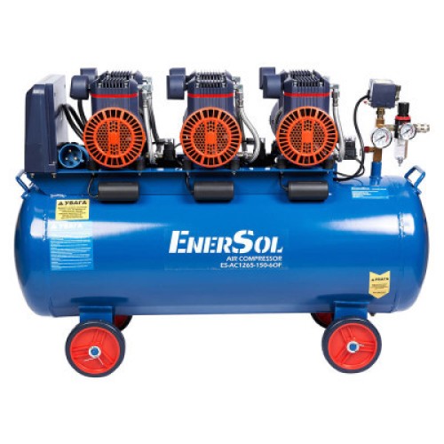 Компрессор Enersol безмасляный, 1265 л/мин, 5.04 кВт (ES-AC1265-150-6OF)