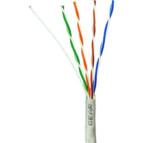 Кабель сетевой GEAR UTP 305м, cat.6, CU, 4*2*0,51, Reelex, indoor (GEC-UTPC6CUR051305)