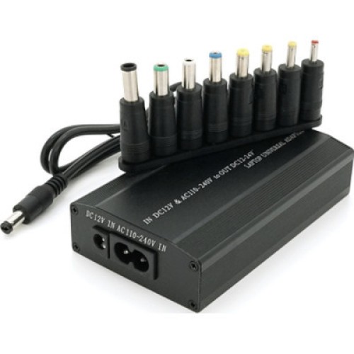 Блок питания к ноутбуку Voltronic 100W Universal + Auto(12V), ручн. регулировка, 8 разъемов (34818 / YT-YBBP/100W)