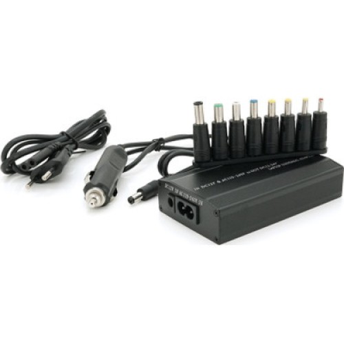 Блок питания к ноутбуку Voltronic 100W Universal + Auto(12V), ручн. регулировка, 8 разъемов (34818 / YT-YBBP/100W)