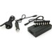Блок питания к ноутбуку Voltronic 100W Universal + Auto(12V), ручн. регулировка, 8 разъемов (02527 / YT-YBB/100W)
