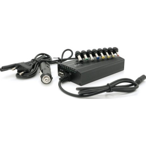 Блок питания к ноутбуку Voltronic 100W Universal + Auto(12V), ручн. регулировка, 8 разъемов (02527 / YT-YBB/100W)
