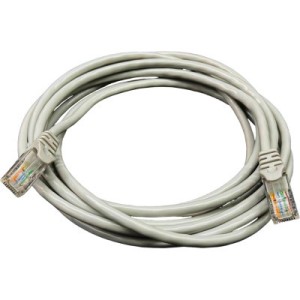 Патч-корд 0.5м UTP cat.5e, CU, 24AWG, gray GEAR (GPC-UTPCURJ45-0.5G)