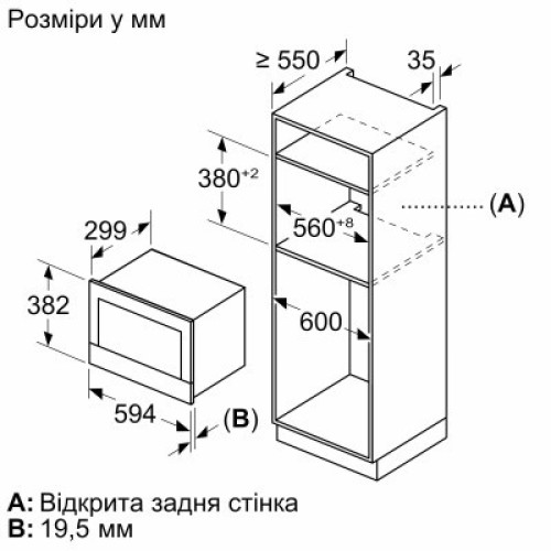 Микроволновая печь Bosch BFL7221W1