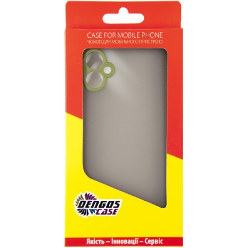 Чехол для мобильного телефона Dengos Matte Samsung Galaxy A05 (green) (DG-TPU-MATT-137)