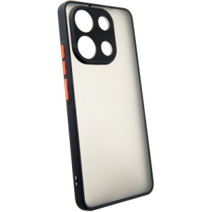 Чехол для мобильного телефона Dengos Matte Xiaomi Redmi Note 13 4G (black) (DG-TPU-MATT-140)