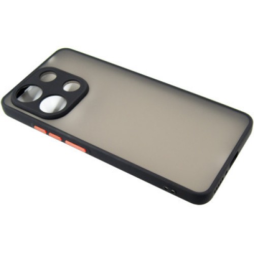 Чехол для мобильного телефона Dengos Matte Xiaomi Redmi Note 13 4G (black) (DG-TPU-MATT-140)