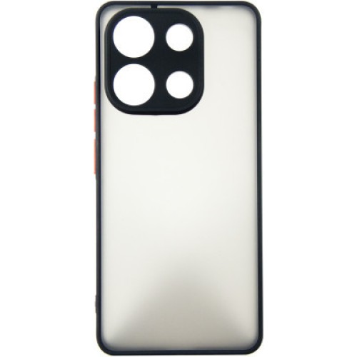 Чехол для мобильного телефона Dengos Matte Xiaomi Redmi Note 13 4G (black) (DG-TPU-MATT-140)
