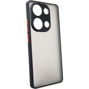 Чехол для мобильного телефона Dengos Matte Xiaomi Redmi Note 13 Pro 4G (black) (DG-TPU-MATT-141)