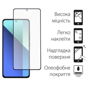 Стекло защитное Dengos Full Glue Xiaomi Redmi Note 13 Pro 5G (black) (TGFG-347)