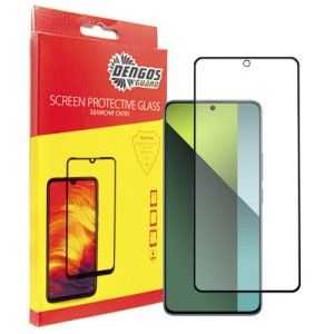 Стекло защитное Dengos Full Glue Xiaomi Redmi Note 13 Pro 5G (black) (TGFG-347)