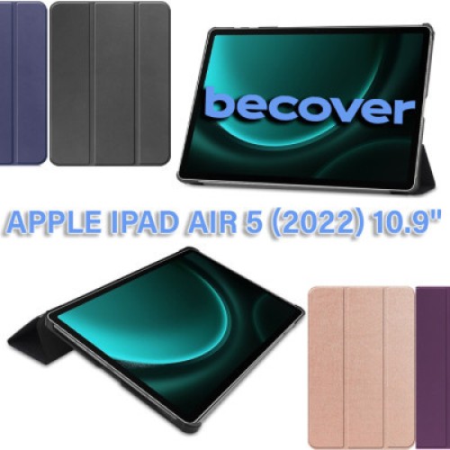 Чехол для планшета BeCover Smart Case Apple iPad Air 5 (2022) 10.9" Gray (710773)