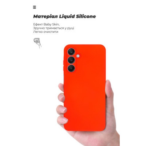 Чехол для мобильного телефона Armorstandart ICON Case Samsung A25 5G (A256) Camera cover Red (ARM76986)
