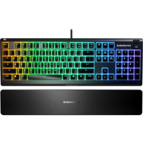 Клавиатура SteelSeries Apex 3 USB UA Black (64795)