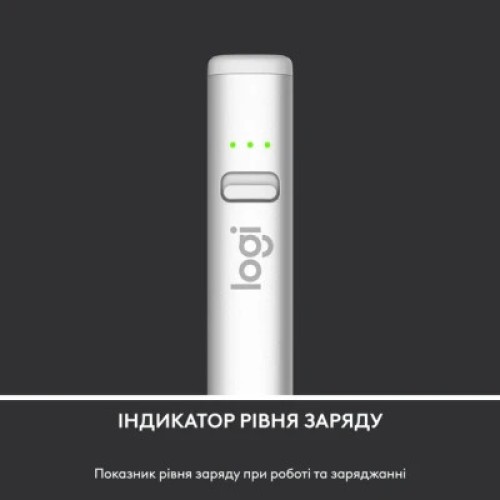 Стилус Logitech Crayon USB-C Silver (914-000074) Стилус Logitech Crayon USB-C Silver (914-000074)