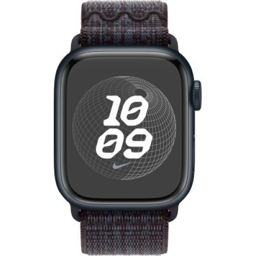Ремешок для смарт-часов Apple 41mm Black/Blue Nike Sport Loop (MUJV3ZM/A) Ремешок для смарт-часов Apple 41mm Black/Blue Nike Sport Loop (MUJV3ZM/A)
