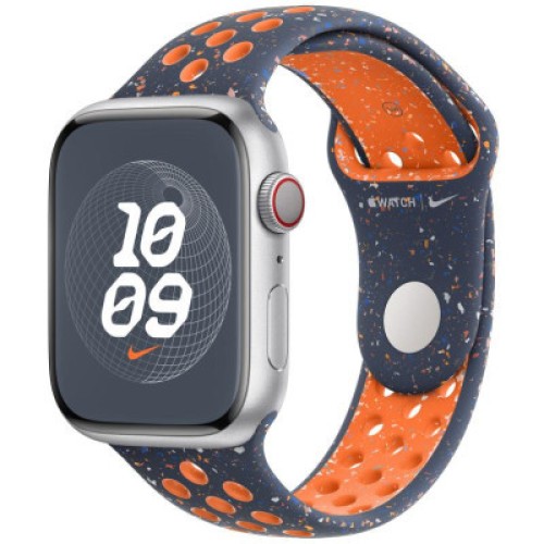 Ремешок для смарт-часов Apple 45mm Blue Flame Nike Sport Band - S/M (MUV83ZM/A) Ремешок для смарт-часов Apple 45mm Blue Flame Nike Sport Band - S/M (MUV83ZM/A)