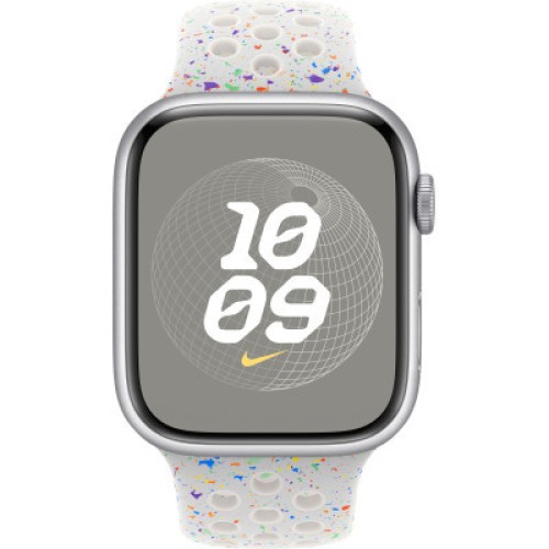 Ремешок для смарт-часов Apple 45mm Pure Platinum Nike Sport Band - M/L (MUV13ZM/A)