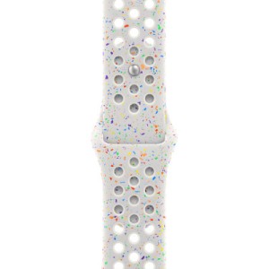 Ремінець до смарт-годинника Apple 45mm Pure Platinum Nike Sport Band - S/M (MUV03ZM/A)