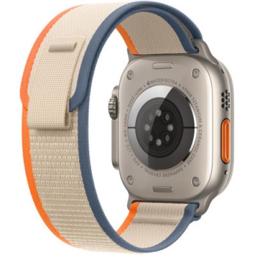 Ремешок для смарт-часов Apple 49mm Orange/Beige Trail Loop - S/M (MT5W3ZM/A) Ремешок для смарт-часов Apple 49mm Orange/Beige Trail Loop - S/M (MT5W3ZM/A)