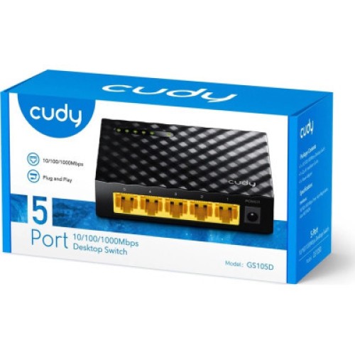 Коммутатор сетевой Cudy GS105D